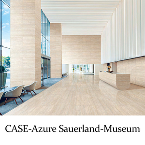 Travertine tấm màu be kem trắng bên ngoài biệt thự tường trang trí Kích thước 600x1200mm travertine gạch tường ngoài trời - Product Image 4