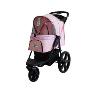 ओएम ओडम फैक्टरी थोक आउटडोर चलने फोल्डेबल तीन पहियों पालतू कुत्ते बिल्ली स्टलर पालतू जानवर ट्राली - Product Image 1