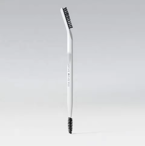 <span class=keywords><strong>Brocha</strong></span> Doble para Cejas con Aplicador de Rímel, Colores Blanco, Rosa y Negro, Marca Privada para Lápiz de Cejas - Product Image 1