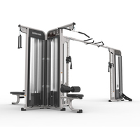 Équipement de gymnastique Machine de gymnastique multifonction musculation équipement de fitness station 5 stations multi jungle commerciale