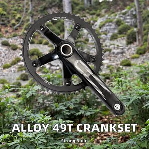 Aleación de aluminio Square 49T 144BCD 170mm Juego de <span class=keywords><strong>bielas</strong></span> de rueda de cadena de aluminio para bicicletas de montaña Categoría Traje - Product Image 2