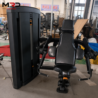 Máquina de curl de bíceps sentado MRD, entrenador de brazos, equipo de entrenamiento de fuerza, equipo de gimnasio, equipo de fitness, entrenamiento de brazos para el hogar