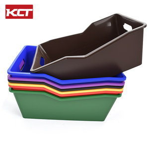 Seau à glace en plastique portable robuste de 10 L, forme rectangulaire, écologique, pour le camping et l'usage commercial - Product Image 2