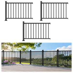 Op maat gemaakt buitengelingsysteem van elk materiaal: roestvrij staal, aluminium, glas, balkon, terras, veiligheid - Product Image 1