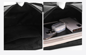 Sac à bandoulière grande capacité unisexe de luxe, sacs à main de type dumpling de marques célèbres, logo personnalisé - Product Image 5