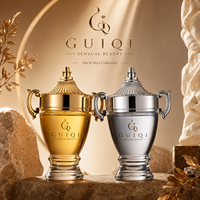 Parfum Pria Grosir Pabrik 100ml OEM Logo Kustom Cologne Mewah Aroma Tahan Lama Parfum Pria