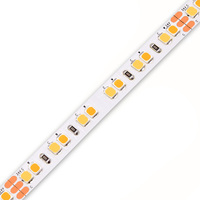 Meuble de chambre à coucher, armoire, bande lumineuse LED flexible 12V 24V 10mm SMD 2835, 120 LED, double blanc CCT, CRI 90, bande lumineuse pour téléviseur