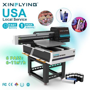 Impresora UV DTF de Cama Plana XinFlying de 60*90cm con 4 Cabezales I3200-U1, Máquina de Impresión de Etiquetas de Cristal con Tinta UV, Envío Rápido a CA/NJ - Product Image 1