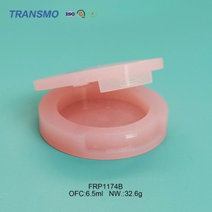 Emballage de fard à joues en PET, palette de fards à paupières, boîte de poudre pressée, conteneur de fard à joues vide recyclable, logo personnalisé - Product Image 5