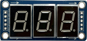 Módulo de Pantalla LED de 7 Segmentos y 3 Dígitos 74HC595, Rojo, con Registro de Desplazamiento en Cascada, 3.3V 5V, para Arduino, Temporizador, Contador, Medidor de Voltaje - Product Image 4