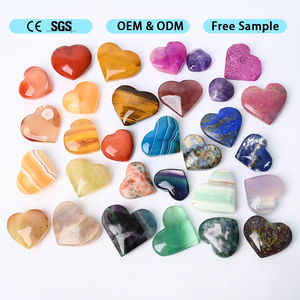 Nuovi Arrivi: Cuore in <span class=keywords><strong>Quarzo</strong></span> <span class=keywords><strong>Rosa</strong></span> Naturale, Sculture in Cristallo per Decorazione - Product Image 2