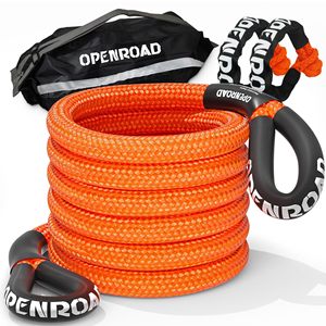 Kinetic Recovery Tow Rope, 22000lbs Heavy Duty Offroad Snatch Strap - View #5