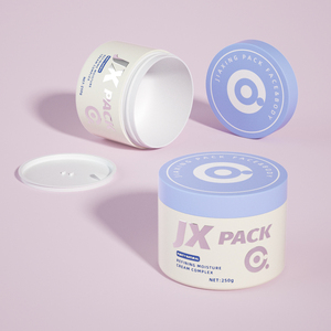 Rộng Miệng 250G Lớn Doule Tường Sang Trọng <span class=keywords><strong>Matte</strong></span> PP Nhựa Mỹ Phẩm Kem Lotion Jar Cơ Thể Rỗng Chà Tóc Mặt Nạ Container Với Nắp - Product Image 6