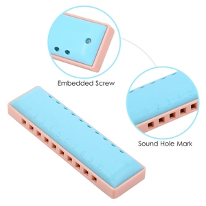 Harmonica <span class=keywords><strong>Diatonique</strong></span> Blues Harmonica 10 Trous Blues <span class=keywords><strong>Harpe</strong></span> Orgue à Bouche Harmonica Résine Shell Pour Enfants Adultes et Débutants - Product Image 4