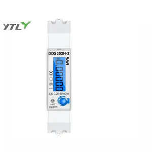 YTL DDS353 DIN rail Single Phase 1 Wire Two Tariff CE MID Approved AC energy meter