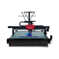 Imprimante 3D automatique à double extrudeur 5 couleurs pour lettres-cadres 800x800mm, grande machine CNC de fabrication de signalétique haute précision multicolore