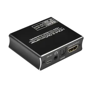 Extractor de Audio HDMI 2.0b, convertidor a HDMI + Audio y ARC 18g Bps, función de separación de Audio, compatible con 5,1/ARC, novedad