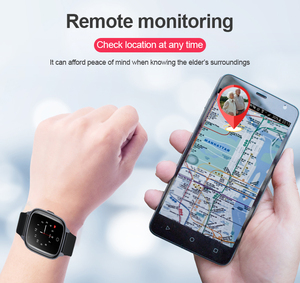 Alarme de clôture électronique, montre GPS 4G pour personnes atteintes d'Alzheimer, appel SOS, montre-bracelet, téléphone portable pour personnes âgées - Product Image 3