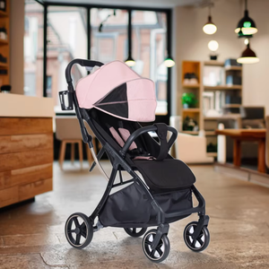 Cochecito de Bebé SHUANGXING SX-S5506C Dos en Uno, Portátil, Ligero, Plegable, Puede Usarse al Aire Libre y en Cafeterías, Color Rosa, de 0 a 3 Años - Product Image 6