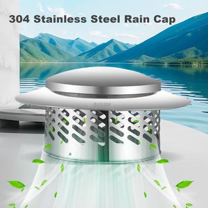 Capot d'évacuation de toit réglable en acier inoxydable 304, style parapluie, <span class=keywords><strong>pour</strong></span> sortie murale, <span class=keywords><strong>cheminée</strong></span>, coupe-vent, extérieur, sous-sol - Product Image 2