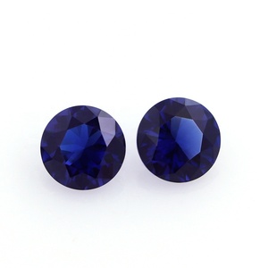 Offre Spéciale 1.8mm rond bleu nano 34 # lâche diamants synthétique diamant bijoux acheteurs de pierres précieuses en ligne pierres précieuses en vrac - Product Image 3