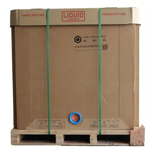 Paper Ibc Totes Packaging Bulk Liquid Container Drum Foldable Storage Tank