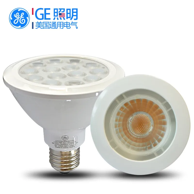 GE-LED PAR30 12W PAR38 18w 220V E27LED調光可能スポットライトLEDジュエリースポットライト
