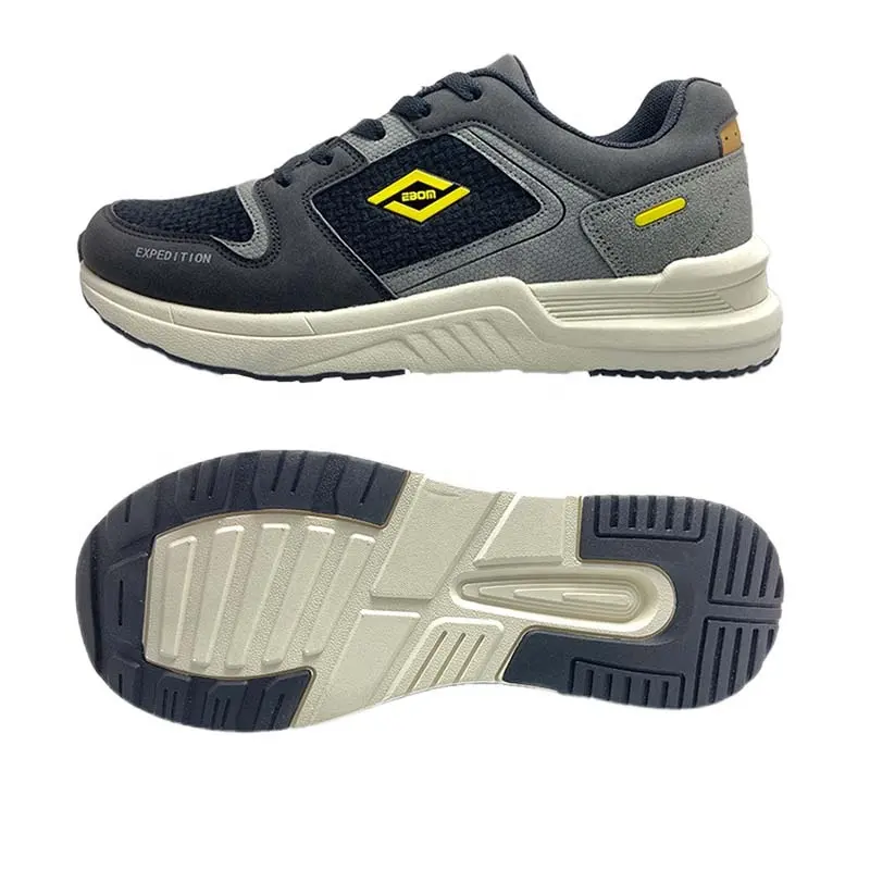 Chaussures de sport à lacets avec semelle souple et Logo personnalisé pour homme, baskets de course décontractées