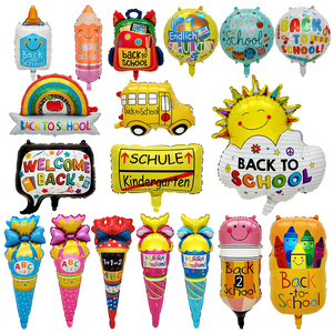 Journée des enfants Retour à l'école Ballon en aluminium <span class=keywords><strong>Crayon</strong></span> Cartable Boîte à papeterie Décoration de fête de <span class=keywords><strong>bébé</strong></span> Fournitures Ballon Retour à l'école Jouets - Product Image 6