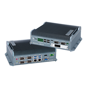 Mini PC industriel embarqué sans ventilateur 7/8/10/11/12/13e génération i3/i5/i7 avec <span class=keywords><strong>2</strong></span>*LAN, 8*USB, 6*COM, 1*HDMI, 1*VGA, 14*GPIO - Product Image 2