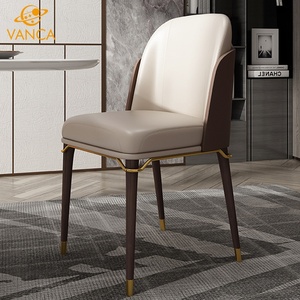 Chaise <span class=keywords><strong>de</strong></span> <span class=keywords><strong>salle</strong></span> <span class=keywords><strong>à</strong></span> <span class=keywords><strong>manger</strong></span> en métal et velours avec pieds dorés, idéale pour la maison et les restaurants – Offre spéciale <span class=keywords><strong>à</strong></span> prix abordable - Product Image 2