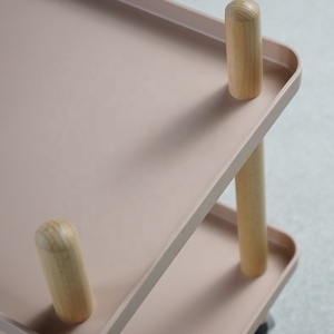 Đơn giản hiện đại bàn gỗ tối đa hóa tiết kiệm không gian thanh lịch ít bảng với bánh xe - Product Image 6