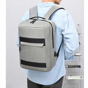 Sac à dos pour ordinateur portable 15,6 pouces pour adolescents, avec logo personnalisé, idéal pour les voyages d'affaires, imperméable, design élégant, avec port USB, principalement en tissu Oxford - Product Image 4