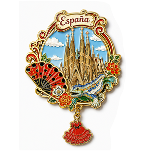 Imanes de Refrigerador Personalizados con Diseño Creativo de la <span class=keywords><strong>Puerta</strong></span> <span class=keywords><strong>del</strong></span> <span class=keywords><strong>Sol</strong></span>, para Regalos Decorativos <span class=keywords><strong>del</strong></span> Hogar - Product Image 4