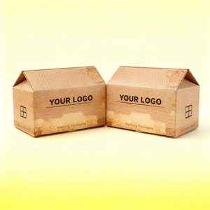 Bán Buôn Kỳ Nghỉ Đảng Hộp Quà Tặng Giấy Kraft Nhà Hình Kẹo Sô Cô La Hộp Giấy Có Thể Tái Chế Cookie Bao Bì Hộp - Product Image 5