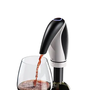 Dispenser automatico per vino con beccuccio versatore aeratore per Decanter per vino intelligente One Touch elettrico Premium con tubo retrattile