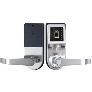 Serrure de porte intelligente de haute qualité pour les hôtels Remplacement de la connectivité Bluetooth pour l'ancienne serrure à bille Nuage de carte de porte en bois - Product Image 3