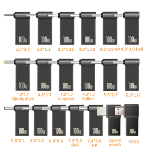 อะแดปเตอร์แปลง Type C เป็นพอร์ต DC สำหรับแล็ปท็อป วัสดุโลหะผสมสังกะสี รองรับการชาร์จ PD 100W สำหรับ DELL <span class=keywords><strong>HP</strong></span> LENOVO ASUS - Product Image 3