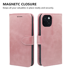 Portefeuille en cuir artisanal, étui magnétique pour téléphone pour <span class=keywords><strong>Wiko</strong></span> T50 T10 Voix U616at Y80 Y50 Sunny 4 Plus Y61 Y81, porte-cartes, étui pour téléphone - Product Image 5