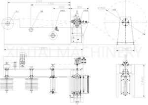 Macchina di taglio bobina di alta precisione Made in China per acciaio rame alluminio Rewinder attrezzature con bobina - Product Image 5