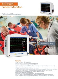 Heim-EKG-Patientenmonitor Vitalzeichen-Detektor Modell SNP900N Batterie- und Netzbetrieben - Product Image 6