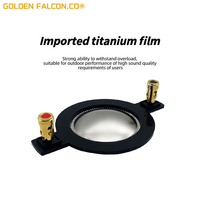 Réparation diaphragme klaxon pilote 34.4mm bobine vocale haut-parleur accessoires Kits titane Film Compression haut-parleur PA klaxon unité pilote