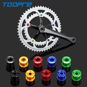 Toopre ultra-leve alumínio liga freio disco parafuso único ou duplo dente disco para mountain bike disco prego parafuso - Product Image 5