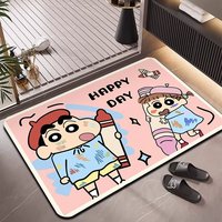 Tapis de salle de bain HM personnalisé en boue de diatomée 2,5 mm, séchage rapide, absorbant, antidérapant, résistant à l'usure, OEM ODM