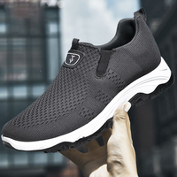Chaussures de course décontractées pour hommes, imperméables, à lacets, rembourrées, légères et confortables, avec doublure en coton