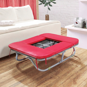 Mini Trampolín de Fitness para Exteriores, <span class=keywords><strong>Cama</strong></span> Elástica Silenciosa para Saltar, Trampolines para Ejercicio Aeróbico, Seguro para Niños, Niñas y Adultos - Product Image 6