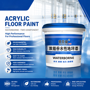Pintura Acrílica de Secado Rápido para Pisos, Revestimiento Impermeable y Antideslizante para Renovación de Pisos de Cemento en Canchas y Talleres - Product Image 1