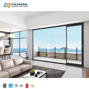 أبواب منزلقة ذات منظر كبير للغاية ، باب منزلق للفناء من الألومنيوم ، منزلق للفناء والمنازل - Product Image 4