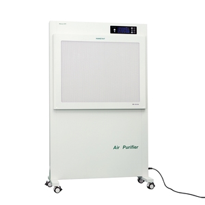 BIBO Factory Wholesale Lab Industrial Floor Type Air Purifier Activated Carbon Filters Automatic Portable for Garage Use <b>Uv</b> - Product Image 3