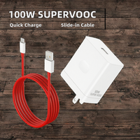 Kabel Data Oppo 80W Super Fast Charging QC3.0 5V/2.4A Dapat Diperpanjang, Colokan EU/US, Kompatibel dengan OnePlus 13/12R/11/Nord 4